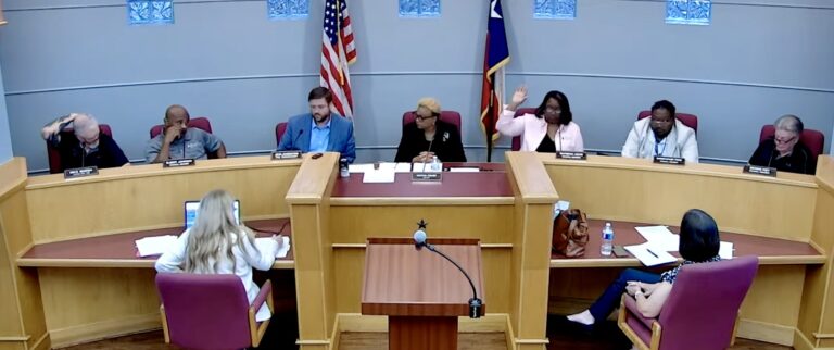 Crockett Council Talks Business